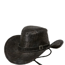Cowboyhatt Svart