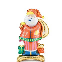 Folieballong Jultomte stor