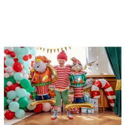 Folieballong Jultomte stor