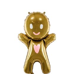 Folieballong Pepparkaksgubbe