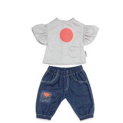 Skrållan Jeans och T-shirt till dockor