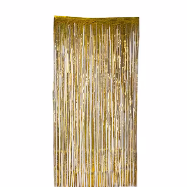 Dörrdraperi Holografiskt Guld Metallic