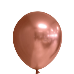 Latexballonger Mirror Koppar 6-pack
