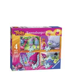 Ravensburger Disney Trolls World 4-i-1 Pussel