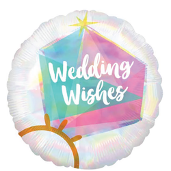 Folieballong Wedding Wishes