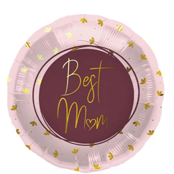 Folieballong Rund Best Mom