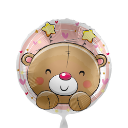 Premioloon Folieballong Björn rosa