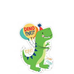 Dinosaurier Inbjudningskort