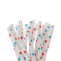 House of Marie Papperssugrör, Stjärnor, 20pack