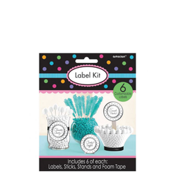 Etikett Kit Silver