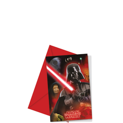 Inbjudningskort  STAR WARS