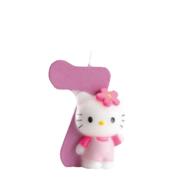 Hello Kitty Tårtljus Sifferljus 7