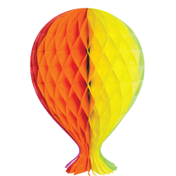 Honeycomb Ballong Regnbåge