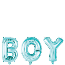 Folieballonger Baby Shower Boy