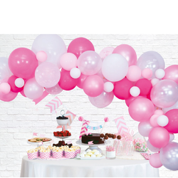 Latex Ballongbåge Kit Pink