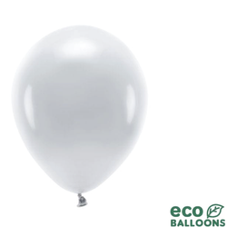 Latexballonger Grey 26cm 10st Eko
