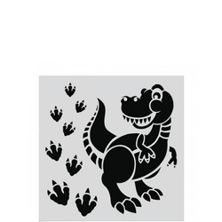 Cake Star Dino Stencil