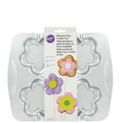Wilton Blossom Pops Bakform – Blommor på pinne i aluminium
