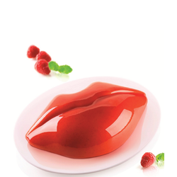 Silikomart Bacio 3D Silikonform – Läppformad dessertform