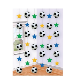 Draperi Girlang Fotboll