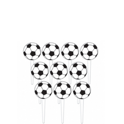 Fotboll Cake Toppers 36st