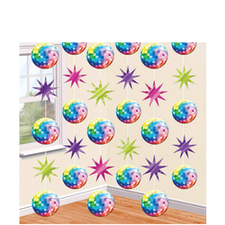 70-tal Disco Fever Takdekoration Boogie