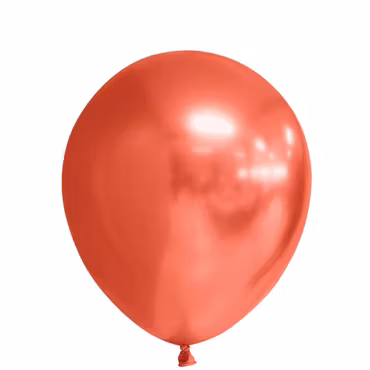 Latexballonger Mirror Red 10-pack