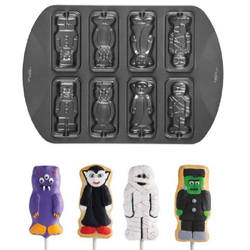 Wilton Monster Pops Bakform – 8 figurer i monsterdesign