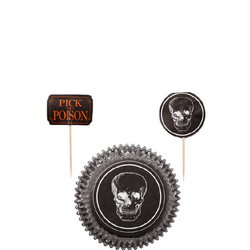 Wilton muffin kit skull