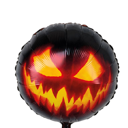 Pumpa folieballong svart
