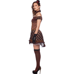 Steampunk Klänning med halsband