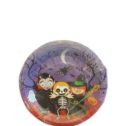 Halloween tallrik Lila 8-pack 18cm