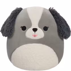 Squishmallows Malu the Grey Shih Tzu 30 cm