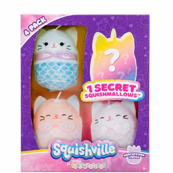 Squishville 4 pack Mercaticorn Squad