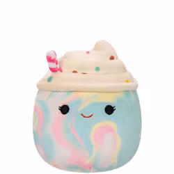 Squishmallows Kelen the Rainbow Frappe/Rease the Cinnamon Bun 13 cm