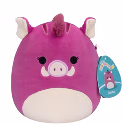 Squishmallows Jenna the Purple Boar 19 cm