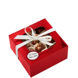 Wilton Red Foil Velvet, 3 st askar