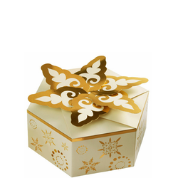 Wilton Golden Snowflakes, 3 st askar