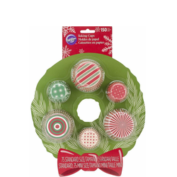 Wilton muffinsformar julkrans