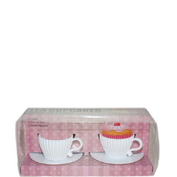 Tekoppar, 2 st muffinsformar