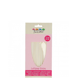 Fun Cake Klubbpinnar 15 cm, 50 st
