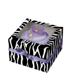 Wilton Zebra, 3 st cupcake-askar