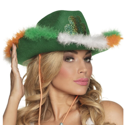 St Patricks Day cowboyhatt