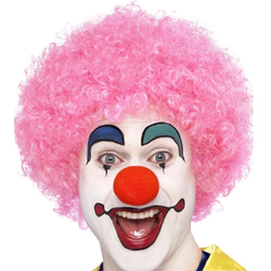 Peruk Clown Rosa