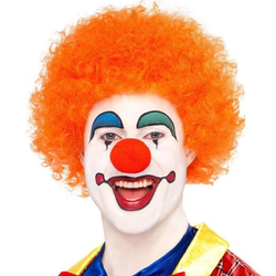 Peruk Clown Orange