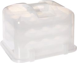 Cupcake Courier, vit transparent