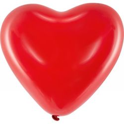 Hjärtformade Ballonger Röda