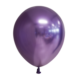 Latexballonger Mirror Purple 10pcs