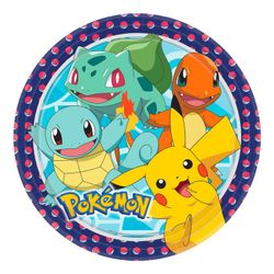 Papperstallrikar Pokemon