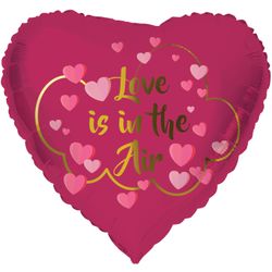 Folieballong Love is in the air
